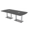 Skutchi Designs 45 in W, 96 in L, 29 in H, Engineered Wood Top, Grey HAR-AREC-46x92-DOU-ELEC-ASIANNIGHT - alternate 1